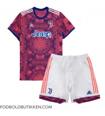 Juventus Tredjetrøje Børn 2022-23 Kortærmet (+ Korte bukser)